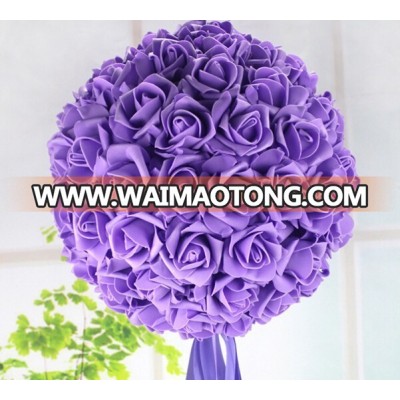 Wedding flower ball Artificial Pink Foam rose ball