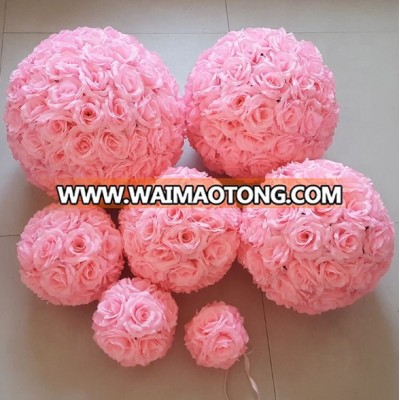 wedding wholesale Artificial flower rose ball bouquet