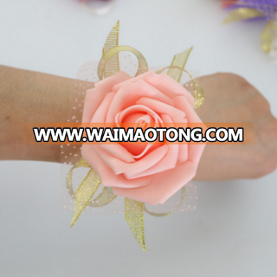 Artificial Wrist flowers for wedding/corsage/decor wedding